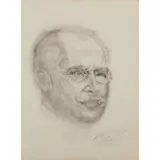Tsuguharu Foujita, Portrait of a Man