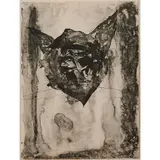 Nathan Oliveira, Giacometti and the Devil (from the portfolio 'Twelve Intimate Fantasies'), 1964, lithograph