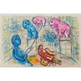 Marc Chagall, Le Cirque, plate XVII (17), from the Cirque Suite, 1967, edition 250, lithograph, [approximate dimensions -