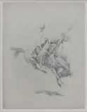 Edward Borein, Featured in this lot is an, etching