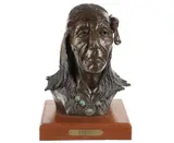 Eternal Visions by Karl Steinhaus, bronze bust, offered Jun 2023