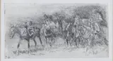 Edward Borein, Featured in this lot is this, etching