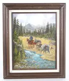 Pernell McMillan, Hunting Trip,, oil on canvas