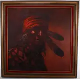 Featured in this lot is this large by Jorge Braun Andres Tarallo, Original Oil, offered Mar 2023