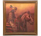 For your consideration is this large by Jorge Braun Andres Tarallo, Original Oil, offered Mar 2023