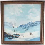 Featured in this lot is this gorgeous by Jorge Braun Andres Tarallo, Original Oil, offered Mar 2023