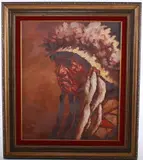 Untitled by Jorge Braun Andres Tarallo, Original Oil, offered Mar 2023