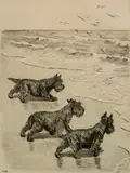 Marguerite Kirmse, - ''The Great Adventure''-, etching