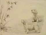 Marguerite Kirmse, - ''On a Summer's Day''-, etching