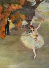 E. Bianchini, - The Ballerina-, oil on canvas