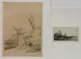 Alphonse Legros, - ''Les Vielles Carrieres de Montrougee'' (Bliss 351); ''Les Faiseurs de Fagots'' (B. 182 xii/XIV); ''Le Philsophe'' (B. 289 ii/II)- 2 drypoints and 1, etching, all