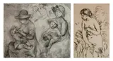 - ''Trois Esquisses de Maternites'' (Delteil 58); ''Baigneuse Debout A Mi-Jambes'' (Delteil 23)- 1 by Pierre-Auguste Renoir, lithograph and 1 etching, both posthumous, offered Feb 2019