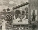 Doris Lee, - ''Afternoon Tea''-