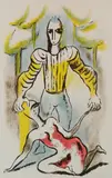 Clare Mahl Moore, - ''Adagio Dance''-, lithograph in color, c. 1935-43