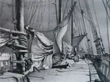 John Noble, - ''Young and Drying Sails'' (Urban 5)-, lithograph, 1946