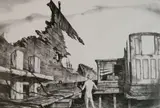John Noble, - Heart of The Boneyard (Urban 61)-, lithograph, 1971