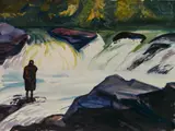 Paul Travis, - ''Waterfall, Kenya''-