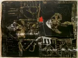 Antoni Clavé, - ''Poisson Au Triangle Rouge''-, lithograph in color, 1964