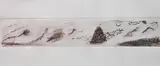 Anne Neely, - ''Whirlis''-, drypoint, 1998