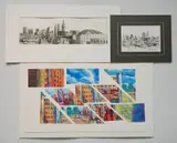 Phyllis Seltzer, - ''Images''- heat transfer print, 1998, signed, dated and titled in pencil; together with Martin Boyle- ''Cleveland Ohio My Home Town''-
