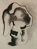 Jacques Lipchitz, - Composition-, drypoint and roulette on smooth wove Japan