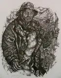 Ivan Albright, - ''Appears The Man''-