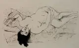 Walt Kuhn, - ''Ivoire''-, lithograph, c. 1925