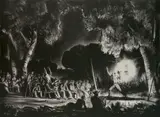 Peter Hurd, - ''Sermon From Revelations (No. 2)'' (Meigs XLVII)-, lithograph, 1938