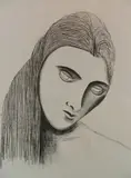 Walt Kuhn, - Portrait-, lithograph, c. 1930