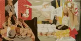 - ''San Francisco '34 Waterfront Strike''- by Anton Refregier, silkscreen in color, 1949, offered Dec 2018