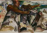 Paul B. Travis, - ''Stumps and Legs, Lake Erie''-