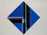Ilya Bolotowsky, - ''Blue Diamond''-
