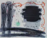 Jacob Kainen, - ''Bright Afternoon''- color softground, etching and aquatint on Rives BFK paper, 1977