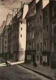 C. R. W. Nevinson, - ''Quartier Latin''-, drypoint, 1922