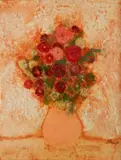 Harold Cohn, - Floral Still-Life-