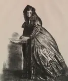 George Bellows, - ''The Actress'' (Mason 178)-, lithograph, 1923-24