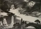 - ''Angry Skies'' (Flint 123)- by Louis Lozowick, lithograph, 1935, offered Oct 2018