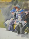 Frank Wilcox, - ''Luxembourg Gardens''-