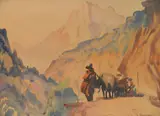 Frank Wilcox, - In the Canyon-