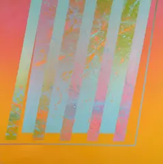 - Untitled- by Robert Davis, acrylic on canvas, 1971, offered Oct 2018