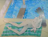 Ken Nevadomi, - ''Madonna Fatigue''-, acrylic on canvas, 1978