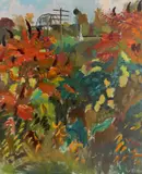 Joseph B. O'Sickey, - ''Small Railroad Bridge''-