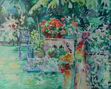 Joseph B. O'Sickey, - Backyard Garden-