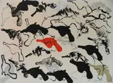 Arman, - ''Boom-Boom''-, silkscreen in color, 1966