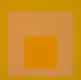 - ''Arrived'' (Danilowitz 165-10)- by Josef Albers, silkscreen in colors, 1965, from the portfolio ''Soft Edges- Hard Edges'', from the, offered Oct 2018