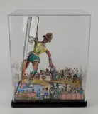 Red Grooms, - ''Slam Dunk'' (Knestrick 136)- three dimensional