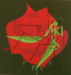 Charles Harper, - ''Wedding Feast''-, serigraph, 1973