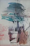 Robert Rauschenberg, - ''Earth Day''- off-set, lithograph, 1990