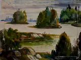 Paul B. Travis, - ''Crow Lake, Canada''-