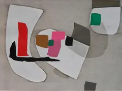 Noboru Tsurutani, - ''Retrospect''-, etching in color, 1967